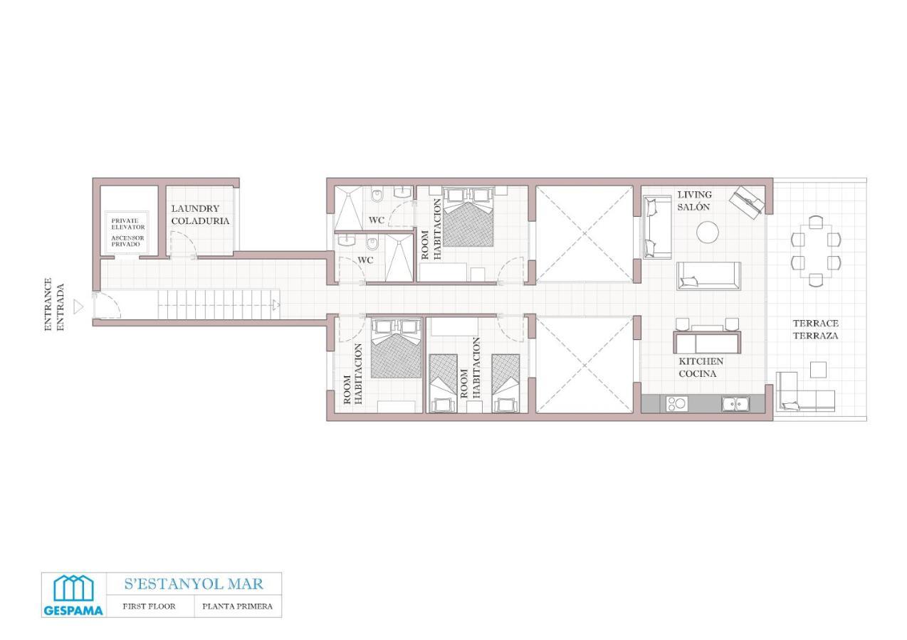 Apartamento S' Estanyol Mar S'Estanyol de Migjorn Ngoại thất bức ảnh